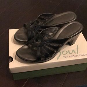 Beautiful black natural soul shoes